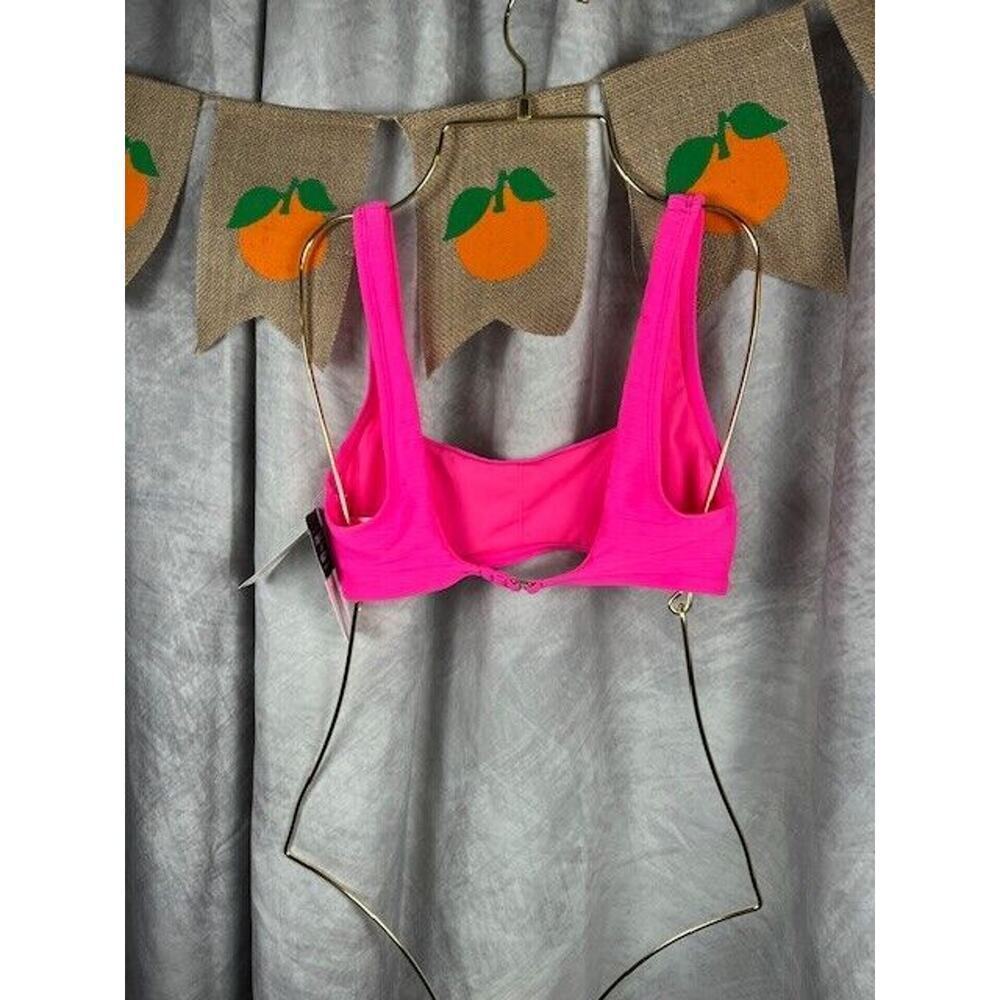 Salt + Cove Womens Ribbed Summer Beachwear Bikini Swim top Juniors Small - Picture 6 of 6